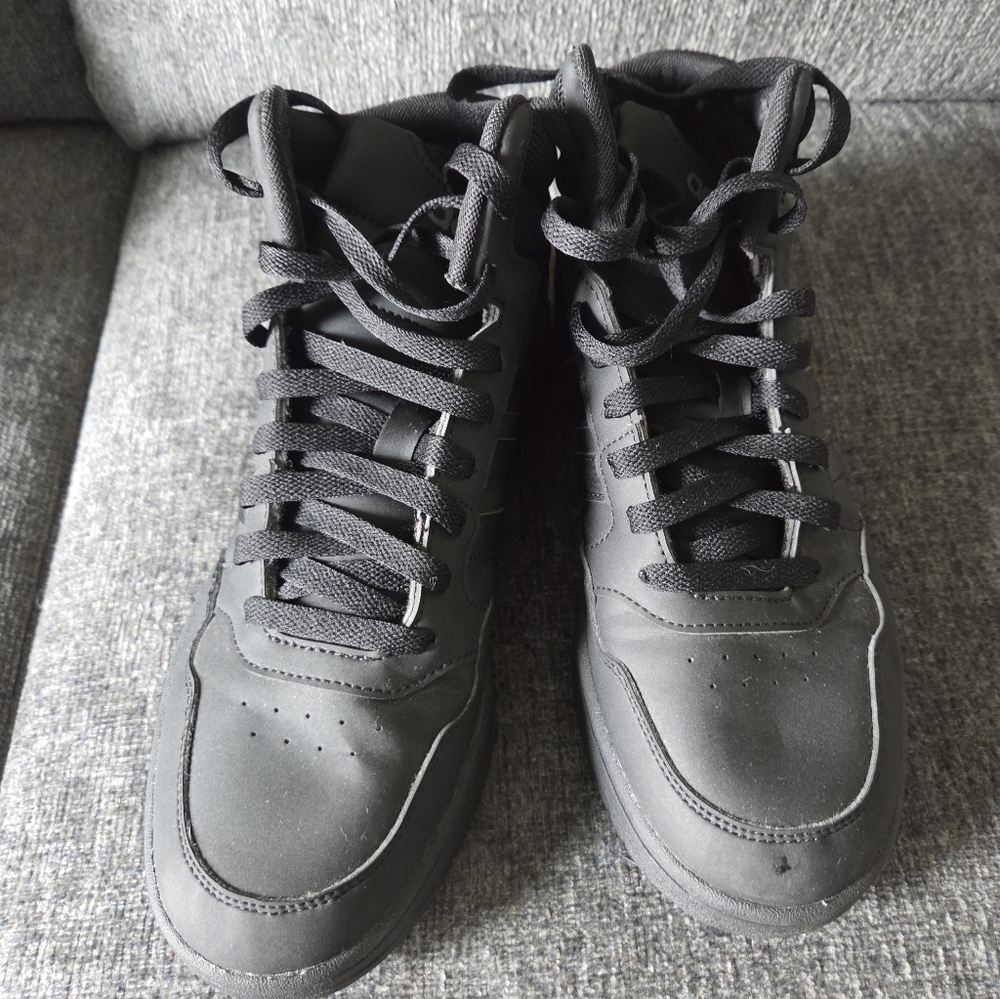 Men's Adidas Black High-Top Sneakers